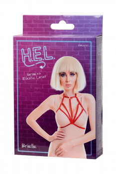 Красная портупея H.E.L. Brielle, красный