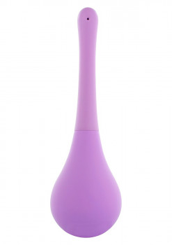 Фиолетовый анальный душ Squeeze Clean