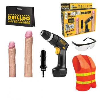 Секс-набор Deluxe Drilldo Set 6 Piece