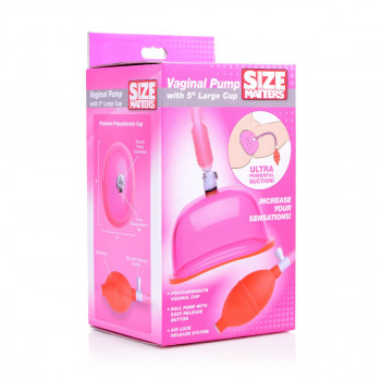 Вагинальная помпа с большой чашей Vaginal Pump with 5 Inch Large Cup