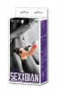 Телесный страпон с креплением на кольце пояса Sexxbian 7.5Inch Vibr. Dong & Harness - 18,5 см.