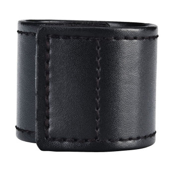 Хомут-утяжка для мошонки из искусственной кожи на липучке Velcro Ball Stretcher- 4 см.